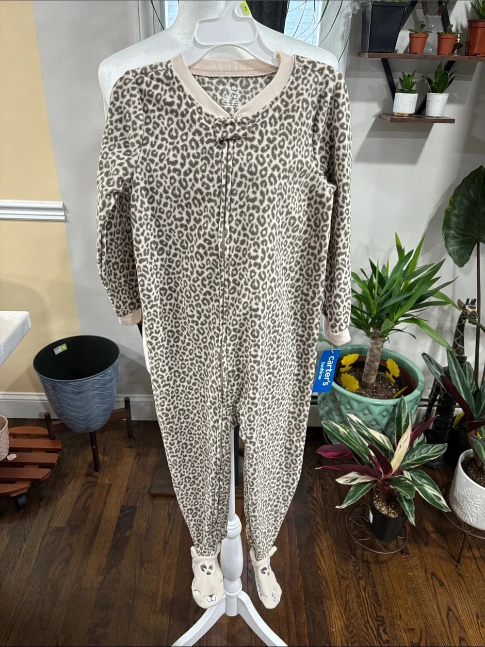 Carters plush zip